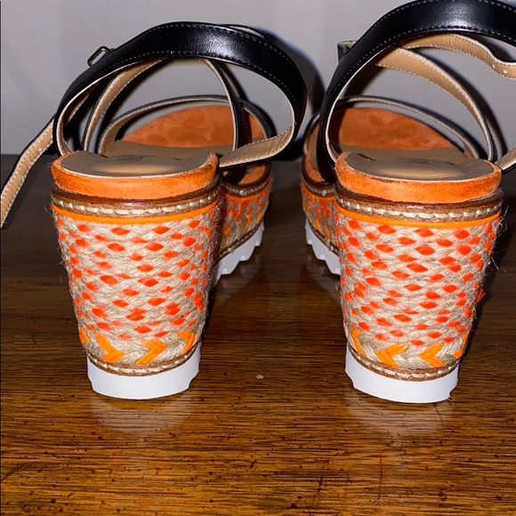 Mark Piace Strappy Wedge Espadrille Sandals - Picture 3 of 8